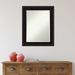 Red Barrel Studio® Grantley Traditional Bathroom/Vanity Accent Mirror in Brown | 29.63 H x 23.63 W x 0.875 D in | Wayfair