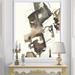 East Urban Home 'Gold Glam Squares II' - Picture Frame Print on Canvas in Gray/White | 46 H x 36 W x 1.5 D in | Wayfair
