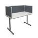 OBEX Acoustical Desk Mounted Privacy Panel | 18 H x 48 W x 0.63 D in | Wayfair 18X48A-A-SL-DM