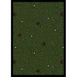 Green 92 x 0.5 in Area Rug - Joy Carpets Sports Back Nine Area Rug Nylon | 92 W x 0.5 D in | Wayfair 1523D