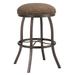 Red Barrel Studio® Hoy Swivel Bar & Counter Stool Plastic in Black | 34 H x 16.5 W x 16.5 D in | Wayfair FEEDBA15CDE14654A3741F50284380A8