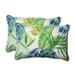 Highland Dunes Earnhardt Indoor/Outdoor Lumbar Pillow Polyester/Polyfill blend | 16.5 H x 24.5 W x 5 D in | Wayfair 596846