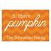 Gracie Oaks Eveana Hi There Pumpkin Personalized 18 in. x 27 in. Non-Slip Outdoor Door Mat Synthetics | 18 W x 27 D in | Wayfair