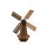 Rosalind Wheeler Donte Pressure Treated Dutch Windmill Wood in Brown | 74 H x 24 W x 24 D in | Wayfair B0F506237E7E4060BFB177130333CD09
