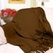 Charlton Home® Sagunto Cashmere Throw Cashmere in Brown | 50 W in | Wayfair 3D56B1ACAEC646A6984AF3F5139F1E08