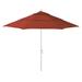 Arlmont & Co. Broadmeade Octagonal Sunbrella Market Umbrella Metal in Orange, Size 110.5 H in | Wayfair C366C78E39E042E19499B391867ADF0C