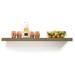 Winston Porter Bellapais Floating Shelf Wood in Gray | 2 H x 60 W x 10.2 D in | Wayfair E9EC217A73214475AB15C855773BF22F