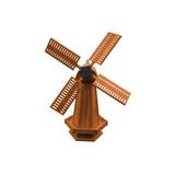 Rosalind Wheeler Donte Pressure Treated Dutch Windmill Wood in Brown | 48 H x 18 W x 18 D in | Wayfair E50070089EF1495AB580C6F04BDC6FC0