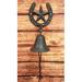 Loon Peak® Durkin Western Star Horseshoe Door Wall Dinner Yard Bell Metal | 16.25 H x 5.5 W x 5.25 D in | Wayfair AB4AA1C55724453BB0AA7B48CD91ED5B