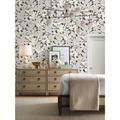 York Wallcoverings Modern Heritage 125th Anniversary Acanthus Toss 27' L x 27" W Wallpaper Roll Non-Woven in Gray | 27 W in | Wayfair NV5510