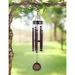 Dakota Fields Hunnicutt Wind Chime Metal in White | 36 H x 5.5 W x 2.25 D in | Wayfair FDC85340A12140E880B78EB838BBF7CC