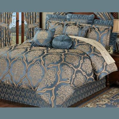 Castleton Comforter Set Steel Blue, King, Steel Bl...