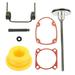 Superior Parts DBM83V-04C Carbide Driver Bumper Feeder Shaft O-Ring & Gasket Service Kit for Hitachi NV83A / A2