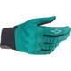 Alpinestars Techstar Bicycle Gloves, green-blue, Size L