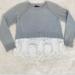 American Eagle Outfitters Sweaters | American Eagle Outfitters Sweater Lace Bottom Xs | Color: Gray/White | Size: Xs