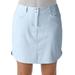 Adidas Shorts | Adidas Essential 3 Stripe Golf Skort | Color: Blue | Size: 2