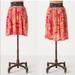 Anthropologie Skirts | Anthropologie Vanessa Virginia Ethnic Boho Skirt Elastic Pull On Full Skirt 2 S | Color: Pink/Yellow | Size: 2