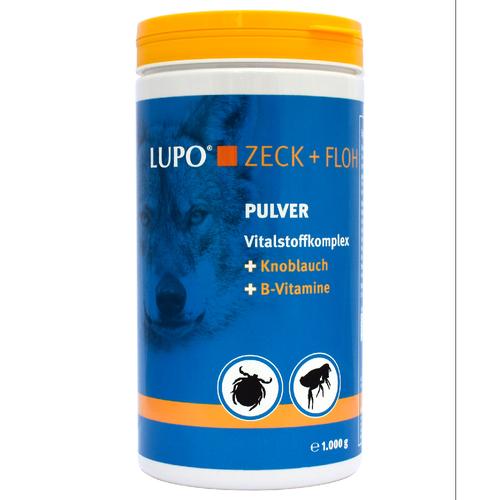 1000 g LUPO Zeck + Floh Nahrungs-Ergänzung für Hunde