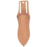 RAVEN (2 Pack) Open-End Leather Knife Sheath | 10 (25.4 cm) | Premium Genuine Leather | Heavy-Duty Stitching | Universal Fits Most Utility Belts