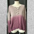 American Eagle Outfitters Sweaters | American Eagle Outfitters Purple Gray Sweater Sp | Color: Gray/Purple | Size: Sp