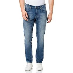 camel active Herren Herren Madison Jeans in Slim Fit – Cotton Mix – Stretch 32 Blau menswear-35/32