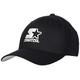 STARTER BLACK LABEL Unisex Starter Logo Flexfit Baseballkappe, Black, S-M