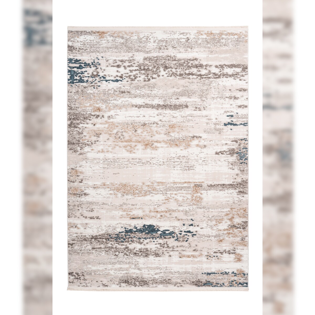 Kayoom Teppich Akropolis 325 Grau / Blau - QQ2DZ-120-180 Image