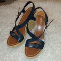 Ralph Lauren Shoes | Authentic Ralph Lauren Dover Orange Sandals | Color: Blue | Size: 11