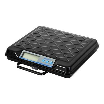Brecknell GP250 250 lb. Black Portable Electric Utility Bench Scale with 12" x 10" Platform