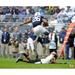 Saquon Barkley Penn State Nittany Lions Unsigned Hurdle Photograph