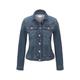 Tom Tailor Jeansjacke Damen used dark stone blue denim, Gr. L, Baumwolle