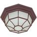 Nuvo Lighting 63451 - 60 watt 1 Light 12" Old Bronze Ceiling Light Fixture (1 Lt 12 Spider Cage Ceiling)