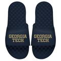 Men's ISlide Navy Georgia Tech Yellow Jackets Wordmark Slide Sandals