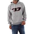 Diesel Men's S-Division-d Sweat-Shirt Sports Hoodie, Grey (Gris 912), Medium