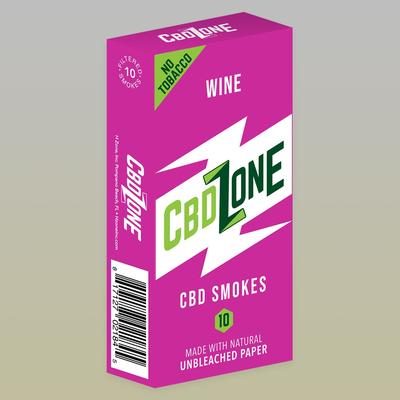 CBD Zone Wine Hemp Smokes