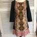 Anthropologie Dresses | Anthropologie Sweater Dress With Beading- Medium | Color: Gold/Green | Size: M