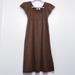 Anthropologie Dresses | Anthropologie Moth Brown Cashmere Blend Dress S | Color: Brown | Size: S