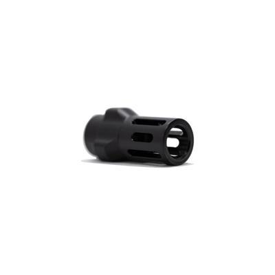 Angstadt Arms 3-Lug Adapter 9mm A1 Style Flash Hider 1/2x36 Black AA093LHB36