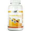 Health+ Ananas-Papaya Kapseln - 120 Enzym-Kapseln mit natürlichen Verdauungsenzymen aus Bromelain und Papain, Made in Germany