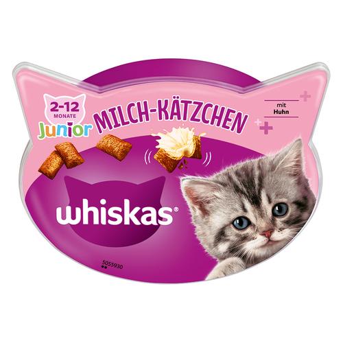 8x55g Milch-Kätzchen Whiskas Sparpaket Katzensnack