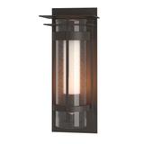 Hubbardton Forge Banded 25 Inch Tall Outdoor Wall Light - 305999-1005