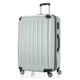 HAUPTSTADTKOFFER - SPREE - Großer Hartschalen-Koffer Trolley Rollkoffer Reisekoffer, 4 Doppel-Rollen, 75 cm, 119 L, Mint