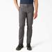 Dickies Men's Slim Fit Tapered Leg Multi-Use Pocket Work Pants - Gravel Gray Size 38 30 (WP596)