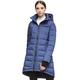 Orolay Women's Hooded Down Jacket Mid-Length Outwear Coat Blue L