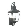 Crystorama Dumont 38 Inch Tall 4 Light Outdoor Wall Light - DUM-9804-GE