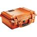 Pelican 1450NF Protector Waterproof Crushproof Medium Case Orange - No Foam