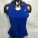 Adidas Tops | Adidas Womens Blue Top | Color: Blue | Size: M