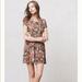 Anthropologie Dresses | Anthropologie Sam + Lavi Botanic Swing Dress | Color: Brown/Red | Size: 6