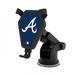 Atlanta Braves Solid Design Wireless Car Charger