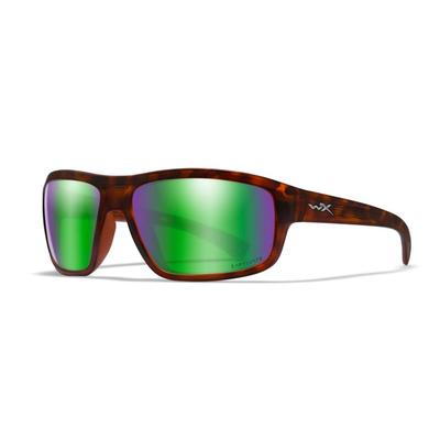 Wiley X WX Contend - Captivate - Polarized Green Mirror/ Matte Demi Frame ACCNT07